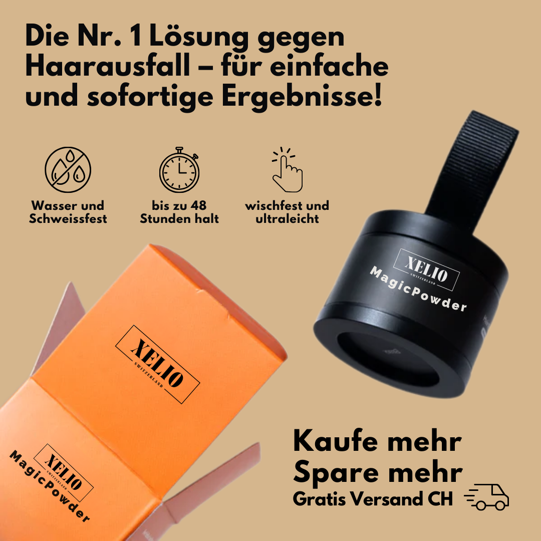 MagicPowder | die schnellste Lösung für lichtes Haar