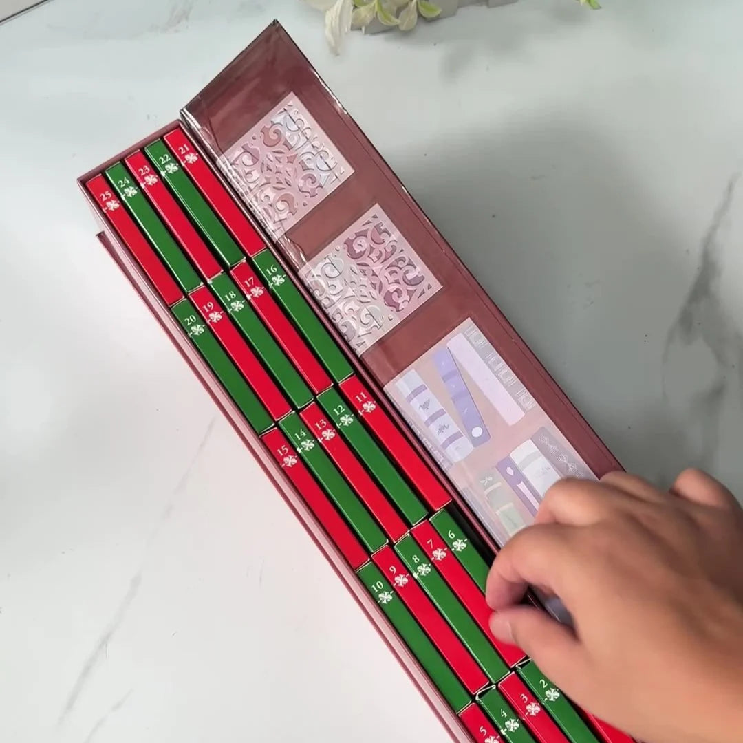 Mini-Buch-Ornament-Adventskalender