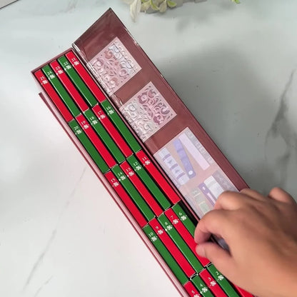 Mini-Buch-Ornament-Adventskalender