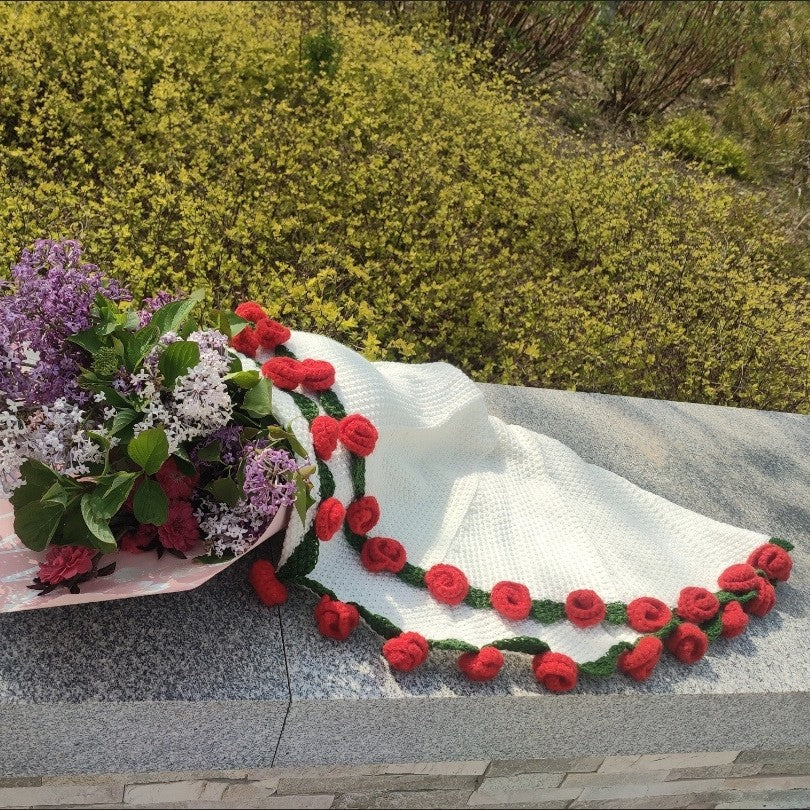 Ewige Rosen | Decke voller Wärme & Liebe